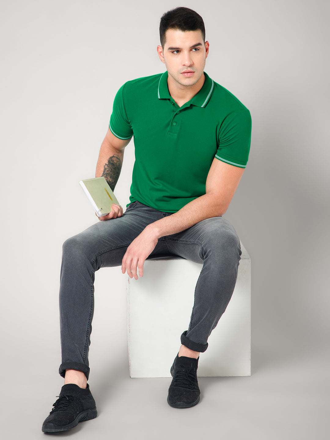 Green Polo T-shirt