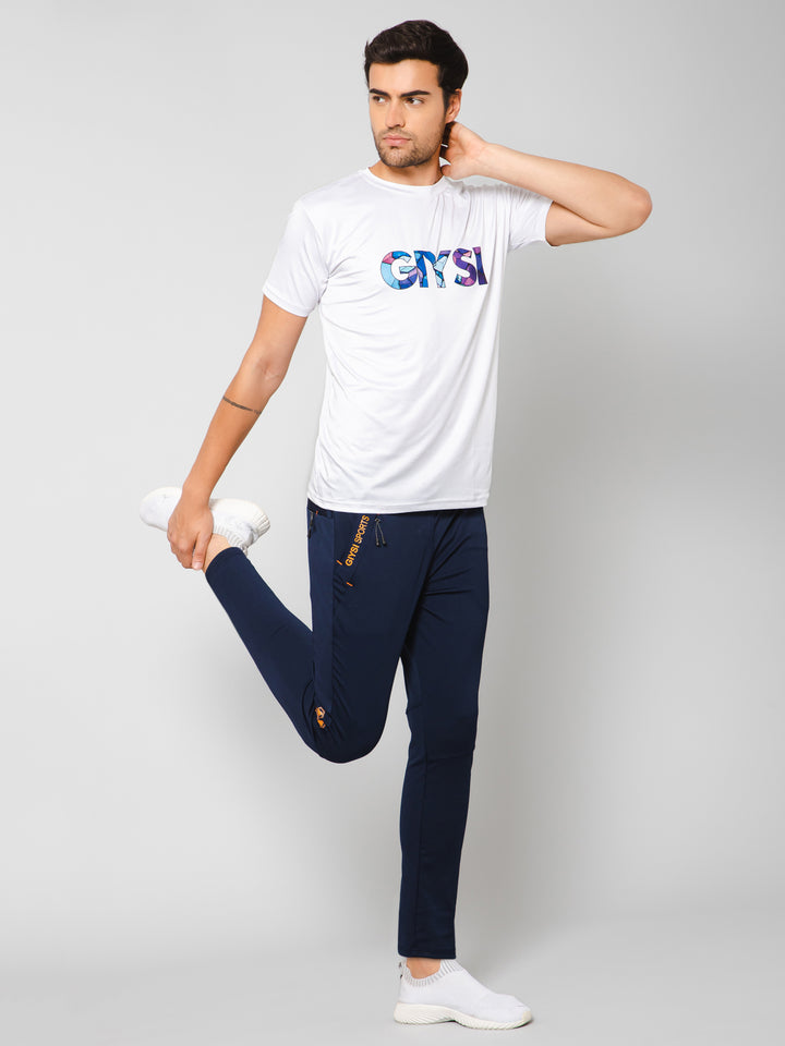 Navy Blue Performance Track Pants