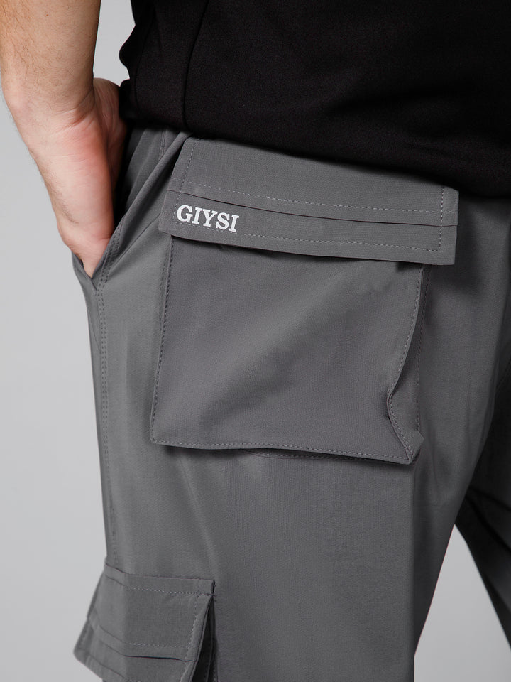 Grey Cargo Pants