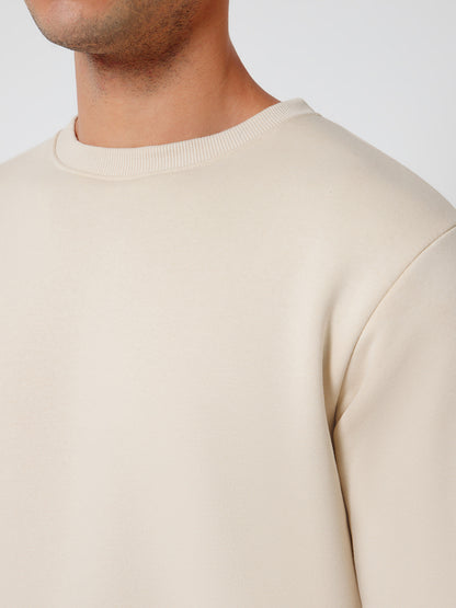 Solid Ivory Sweatshirt