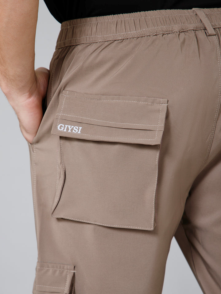 Beige Cargo Pants