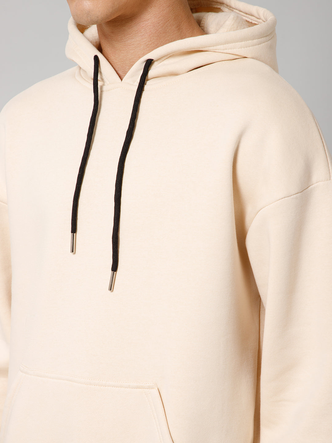 Oversized Ivory Hoodie