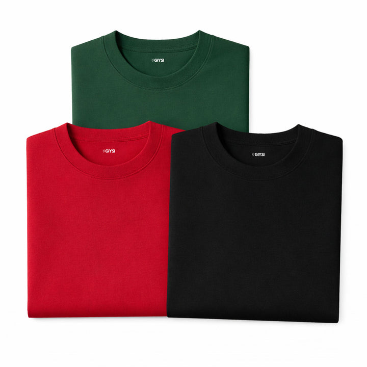 Combo Pack Round Neck T-shirts