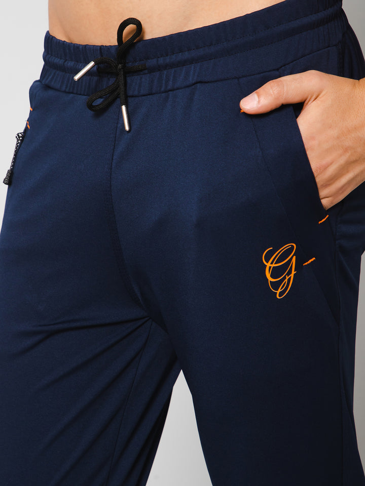 Navy Blue Performance Track Pants