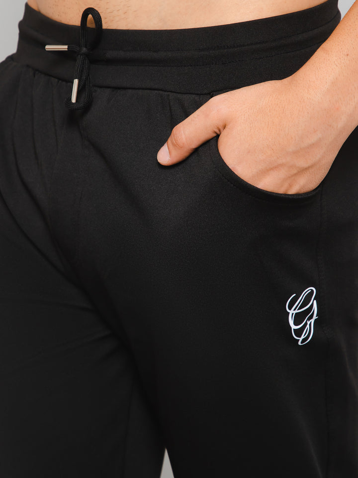 Black Training Track Pant