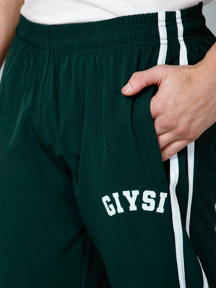 Bottle Green Track Pants