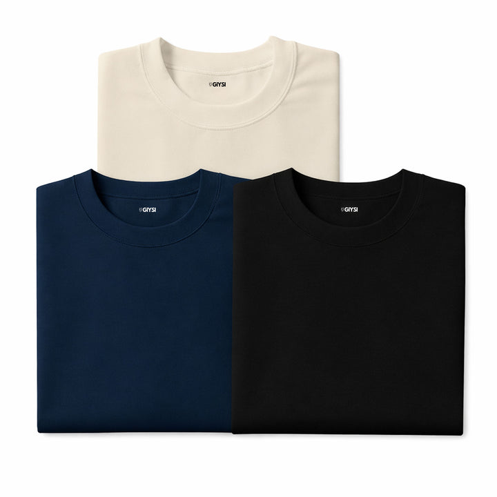 Combo Pack Round Neck T-shirts