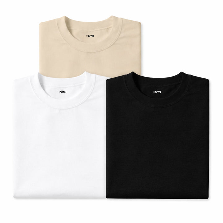 Combo Pack Round Neck T-shirts