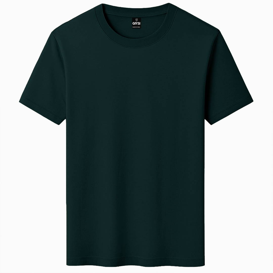 Deep Turquoise Crew Neck T-shirt