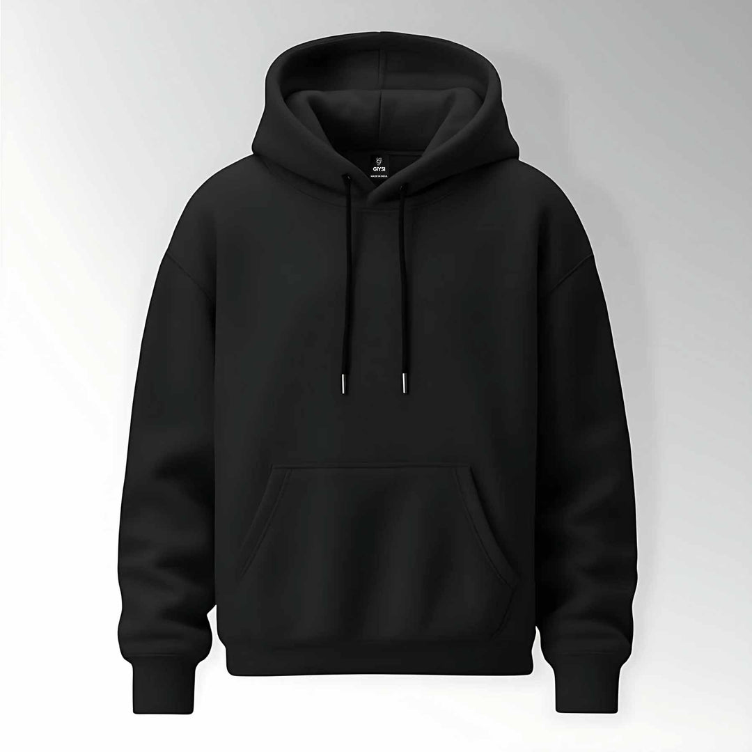 buy Oversized Black Hoodie