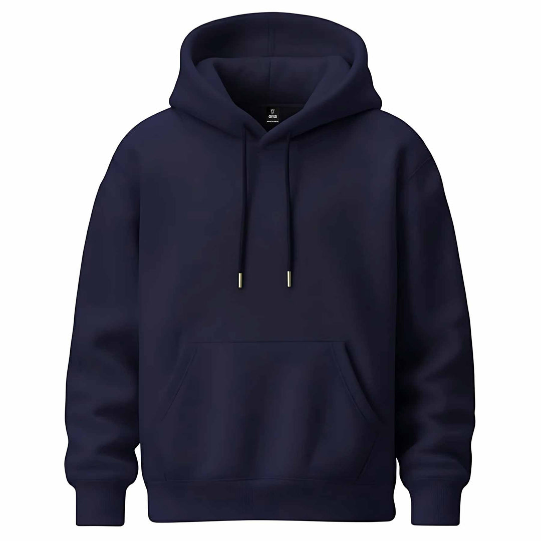buy Solid Navy Hoodie