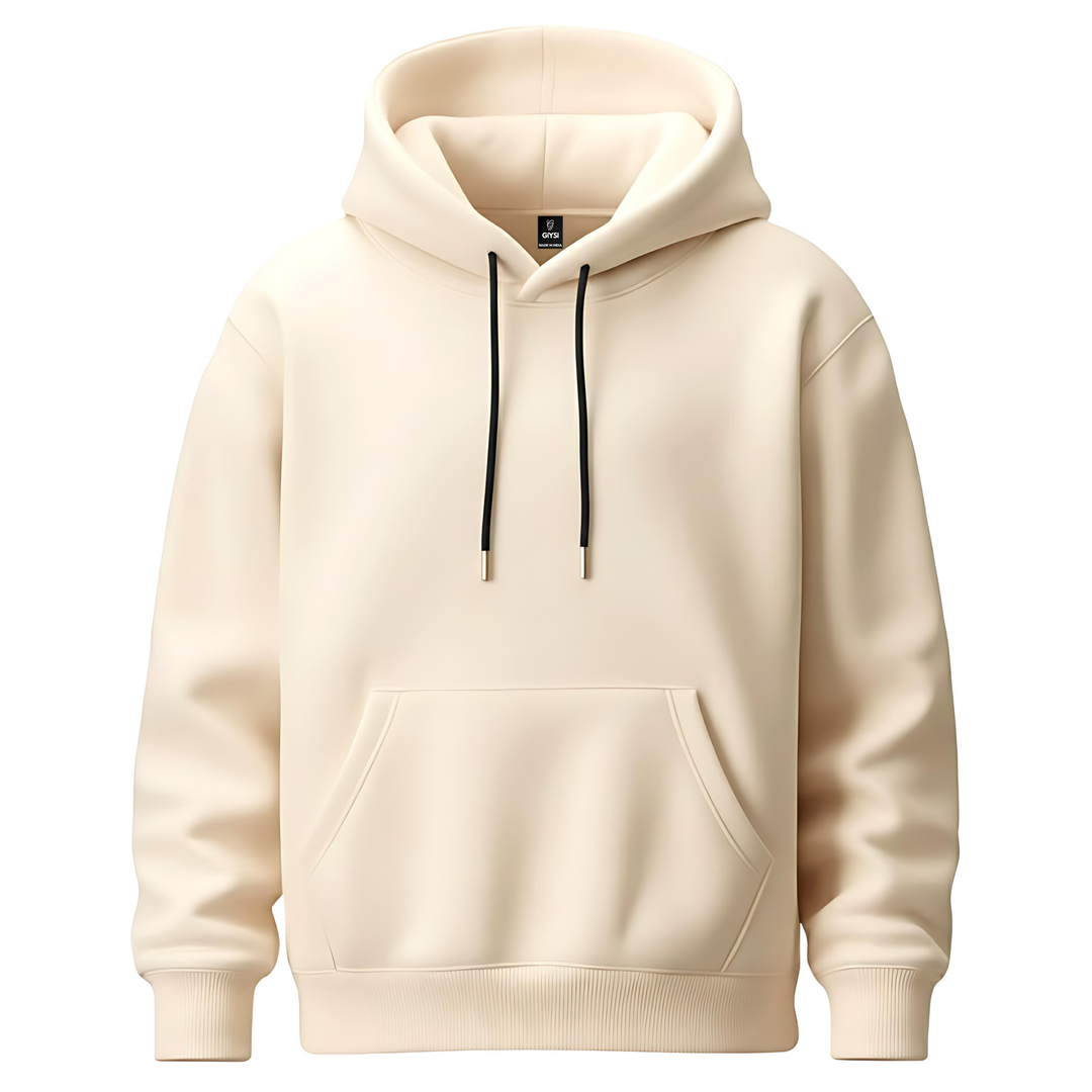 Solid Ivory Hoodie