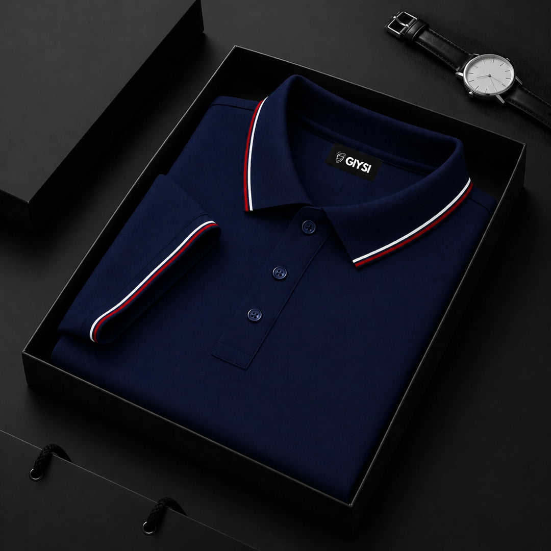 Signature Navy Blue Polo