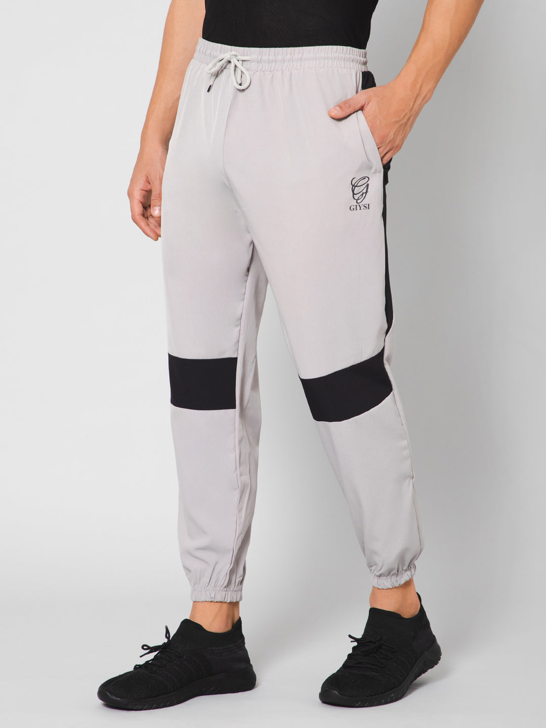 Grey Jogger with Zip Pockets - Main Image