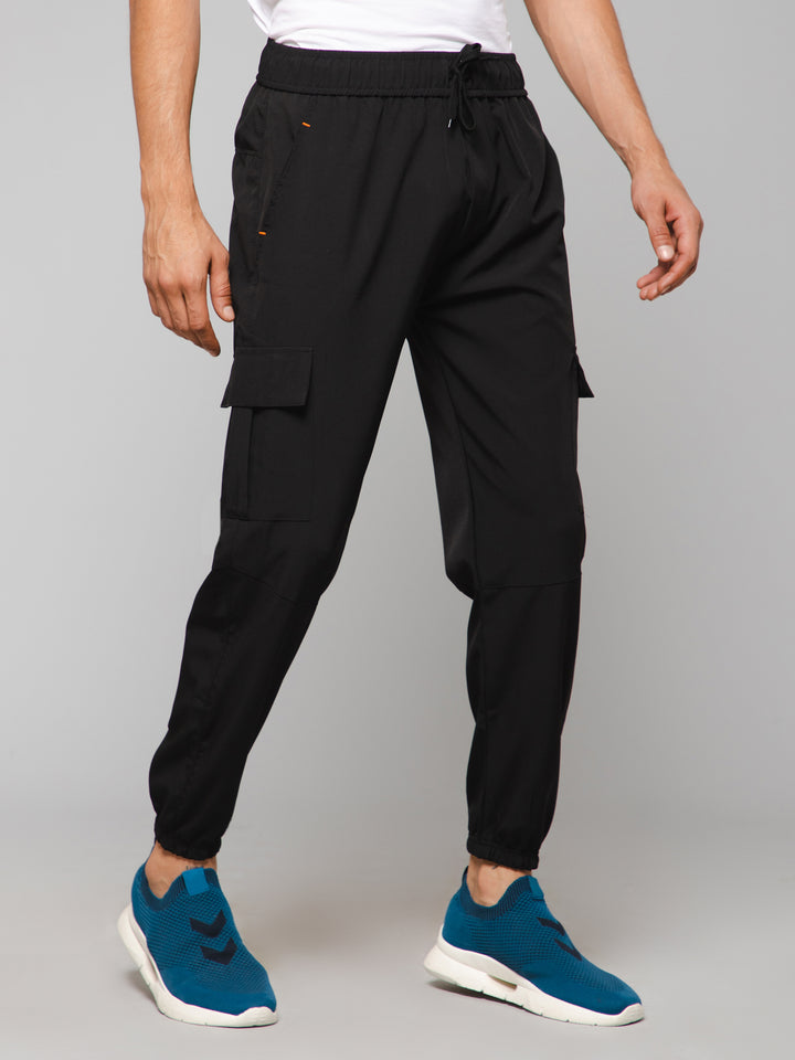 Cargo Elastic Waist Jogger with Pockets