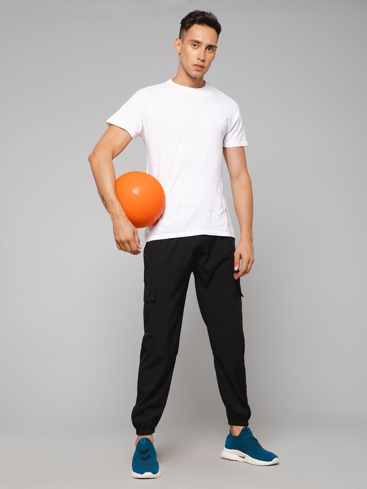 Cargo Elastic Waist Jogger with Pockets